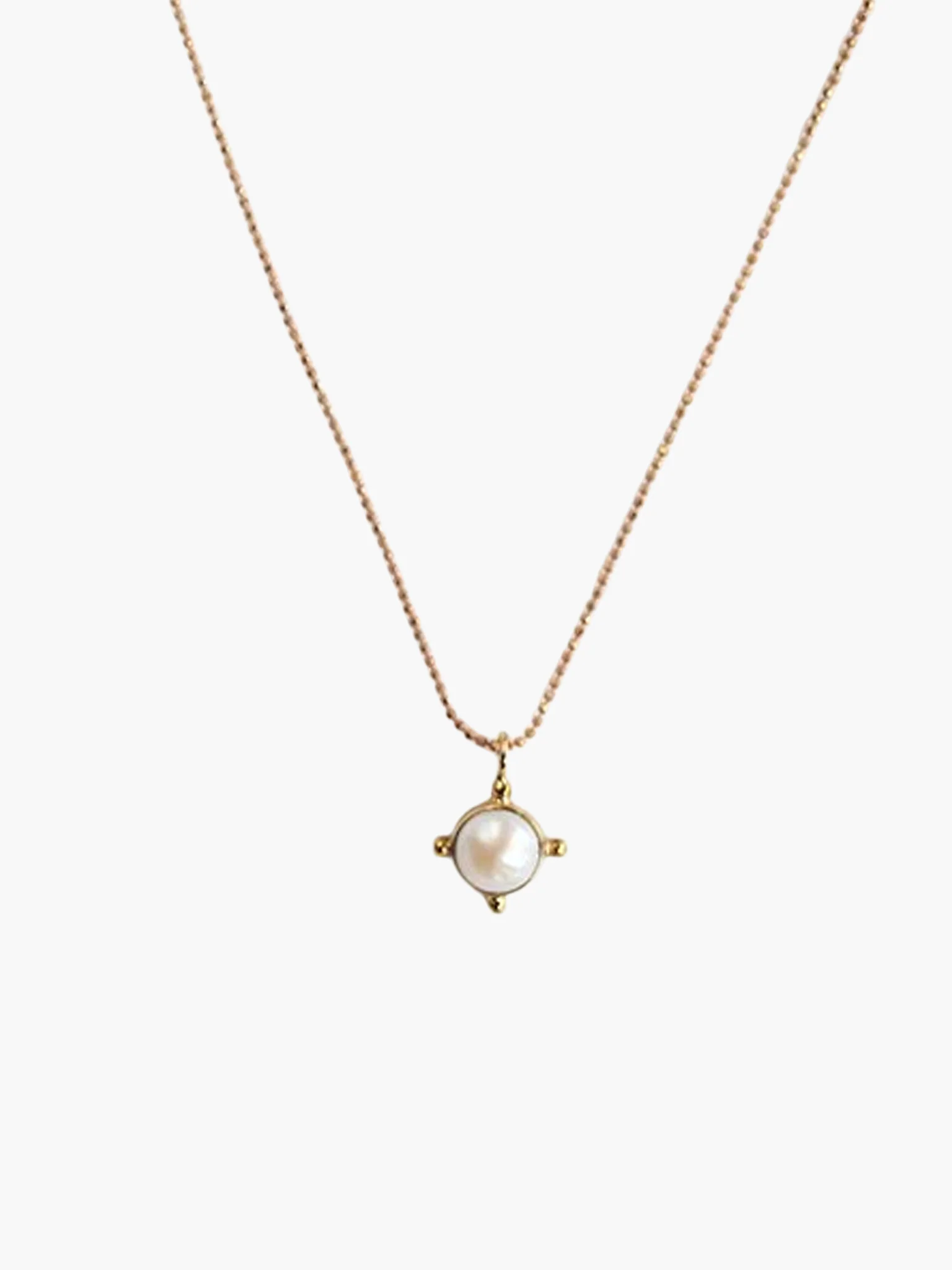 Plethora Pearl Pendant - Gold