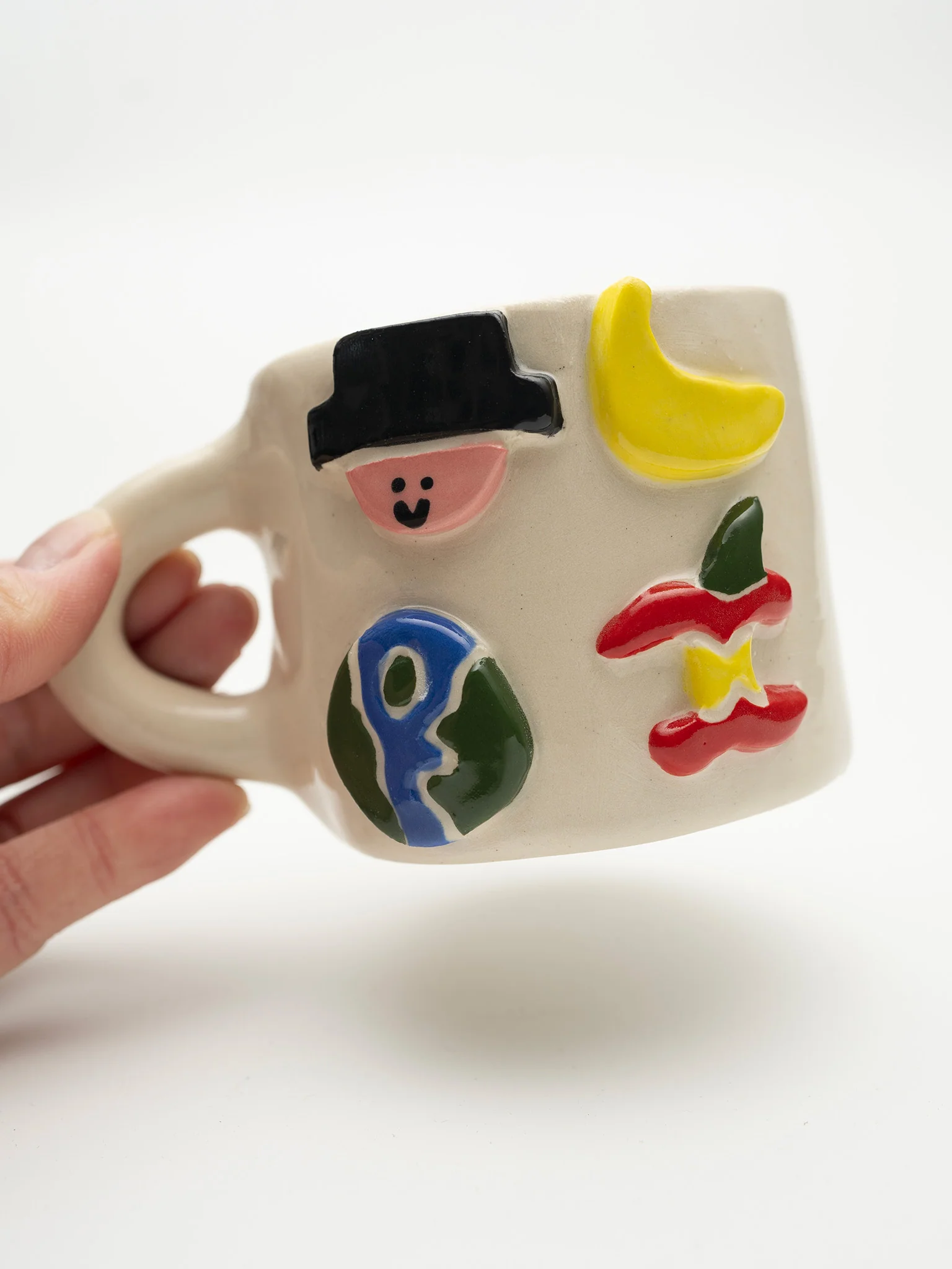 Porcelain Mug - Icons - Image 2