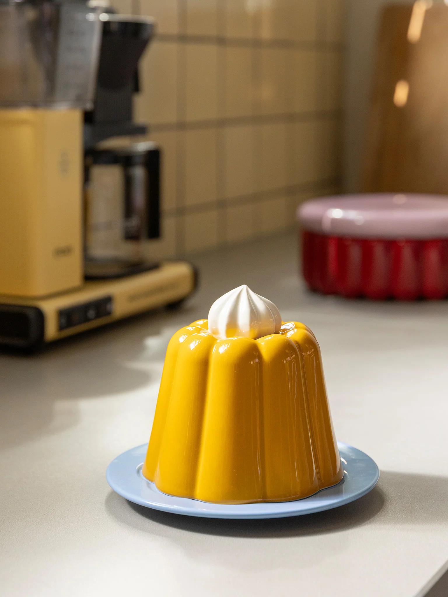 Pudding Cloche - Yellow - Image 2