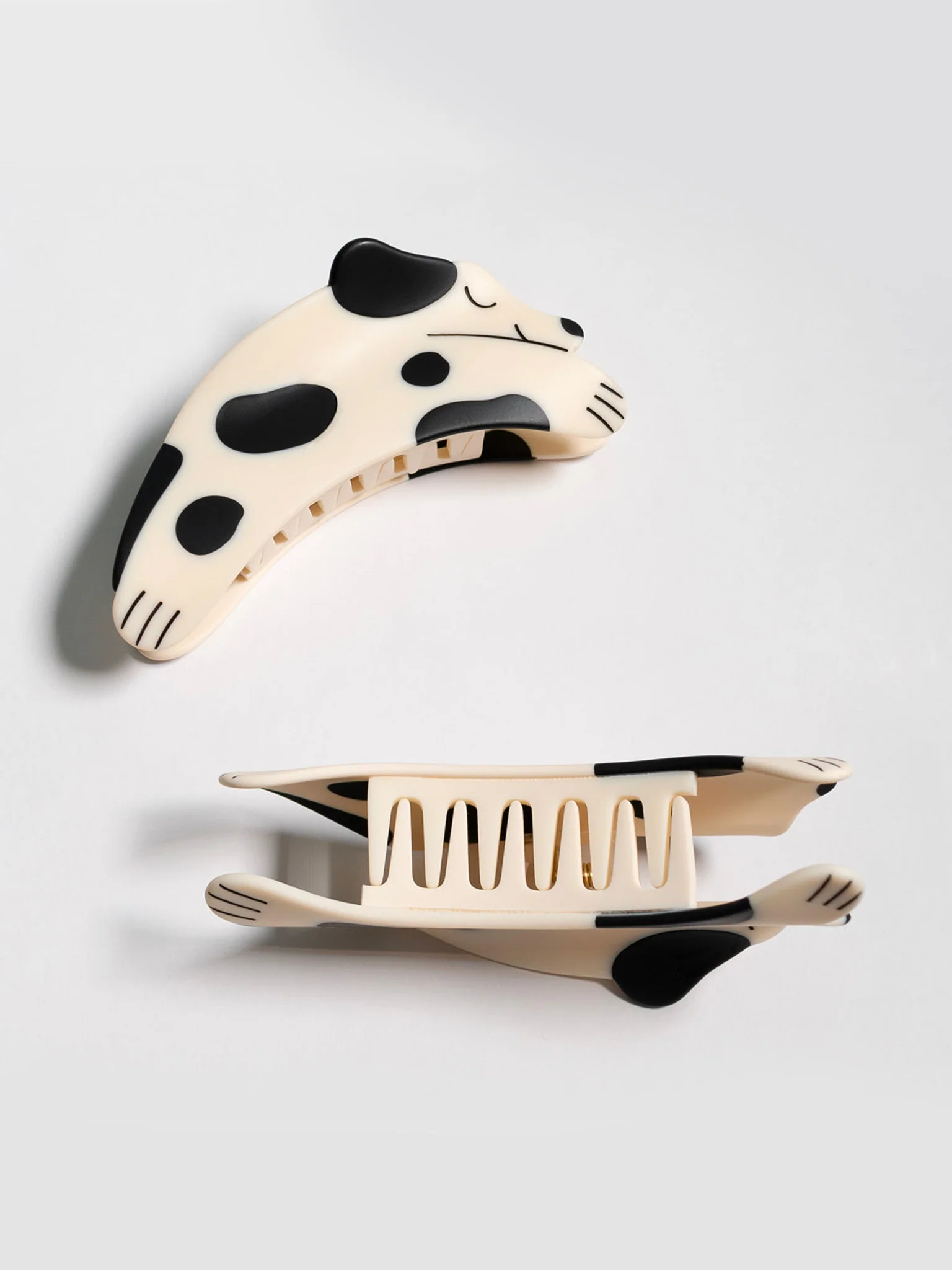 Puppy Hair Claw - Black & White - Image 3