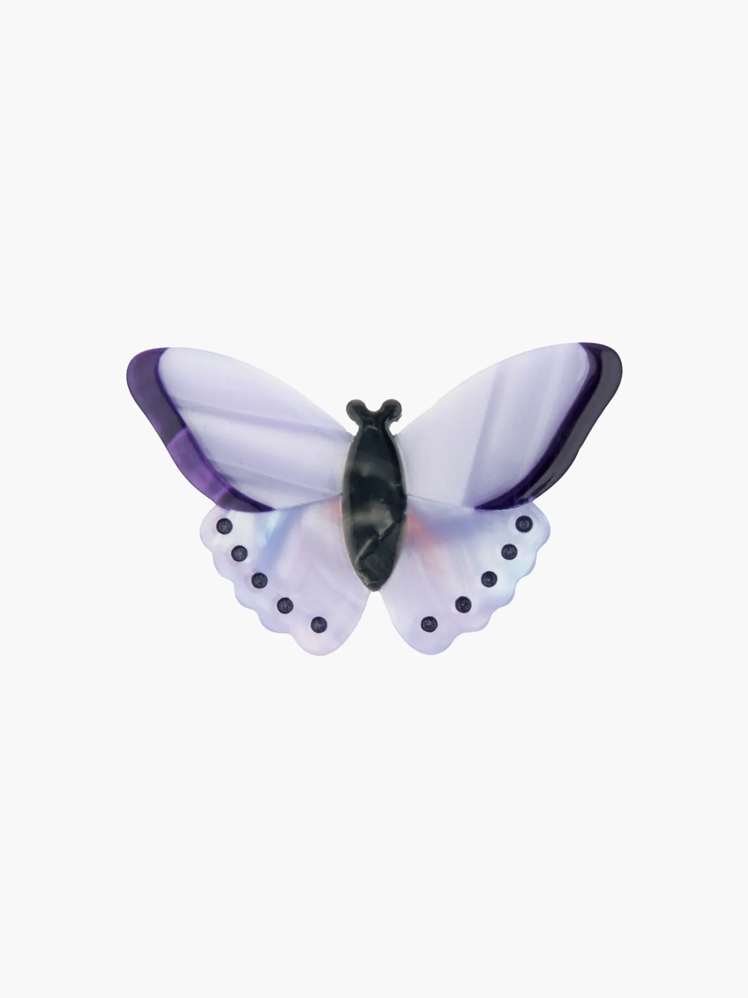 Purple Butterfly Hair Clip