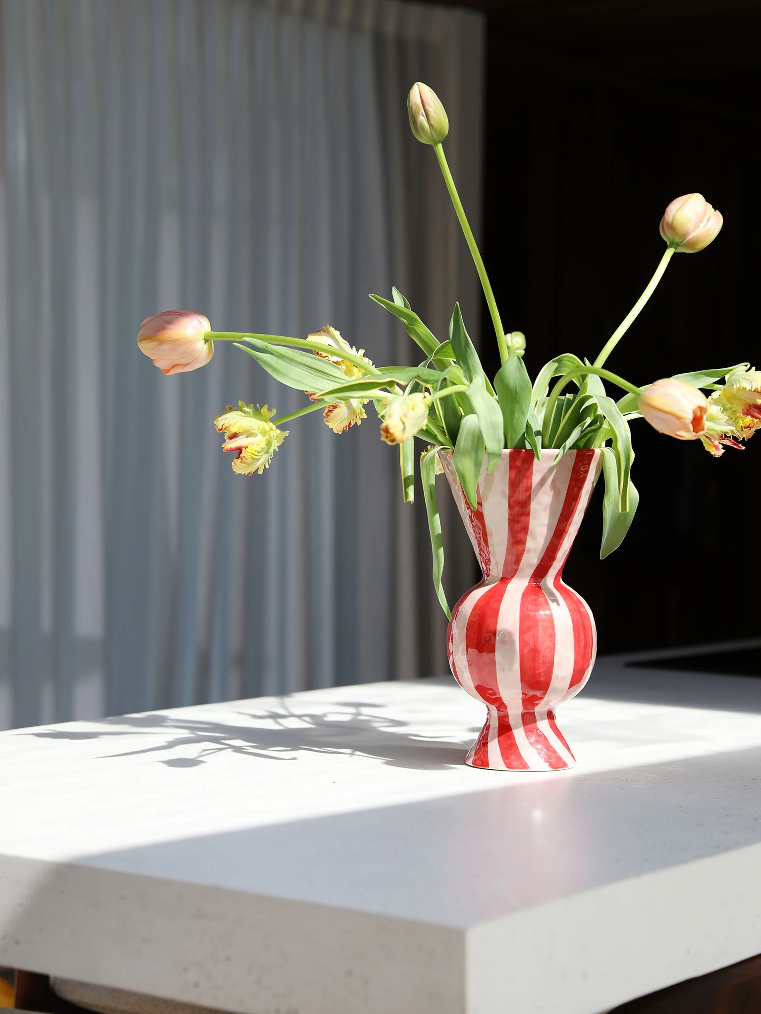 Rhombic Vase - Red - Image 2