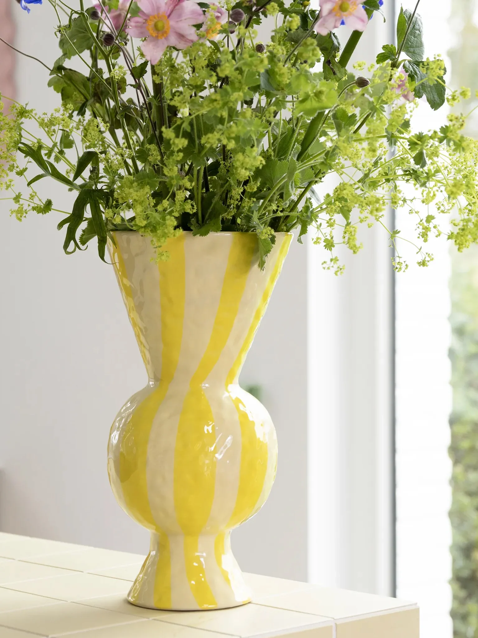 Rhombic Vase - Yellow - Image 2