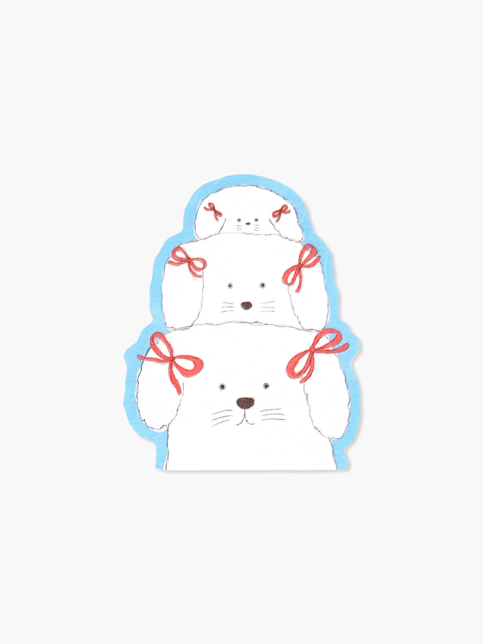 Ribbon Puppies Sticker x Seolzzi