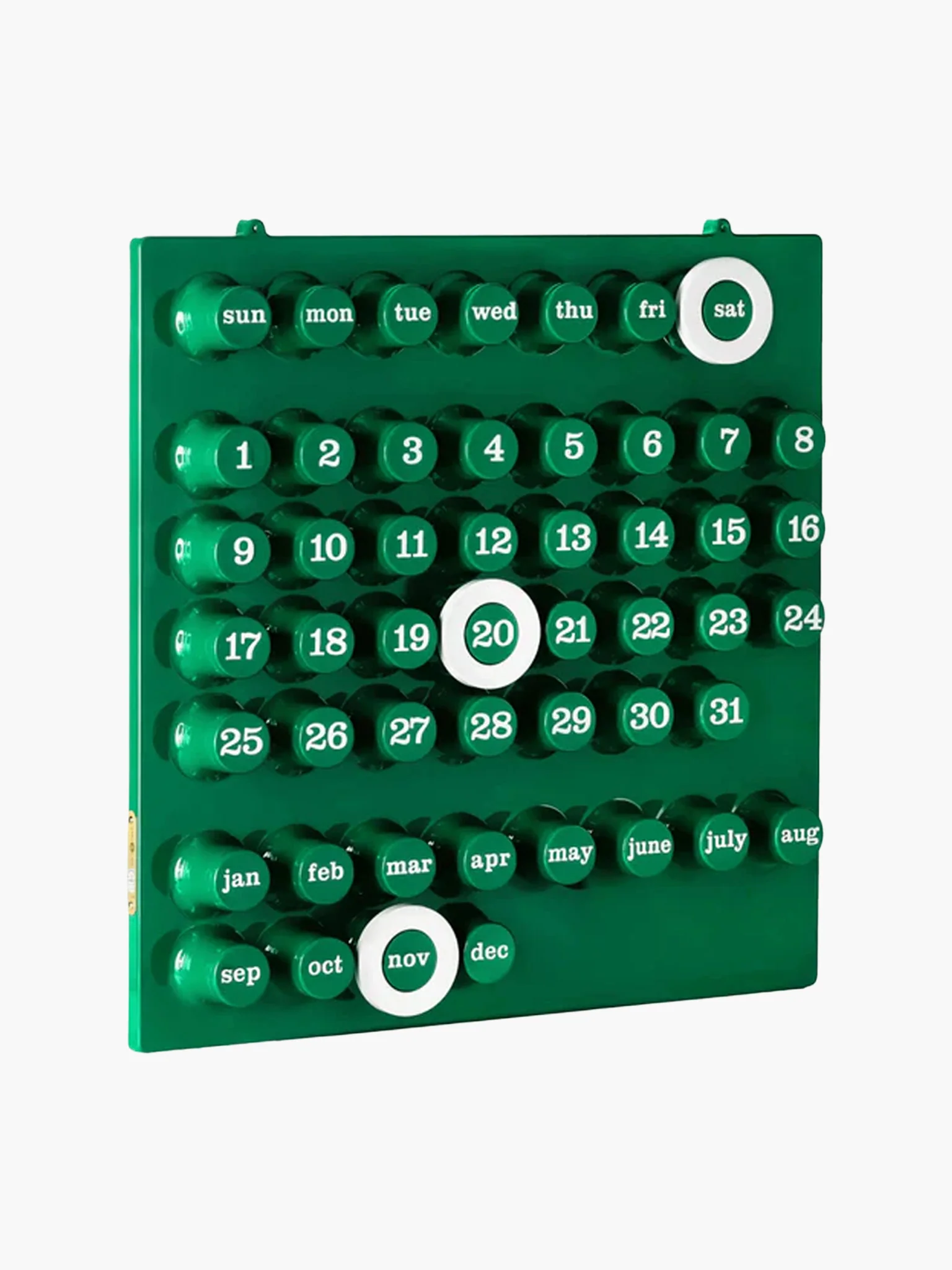 Ring A Date Calendar - Green - Image 3