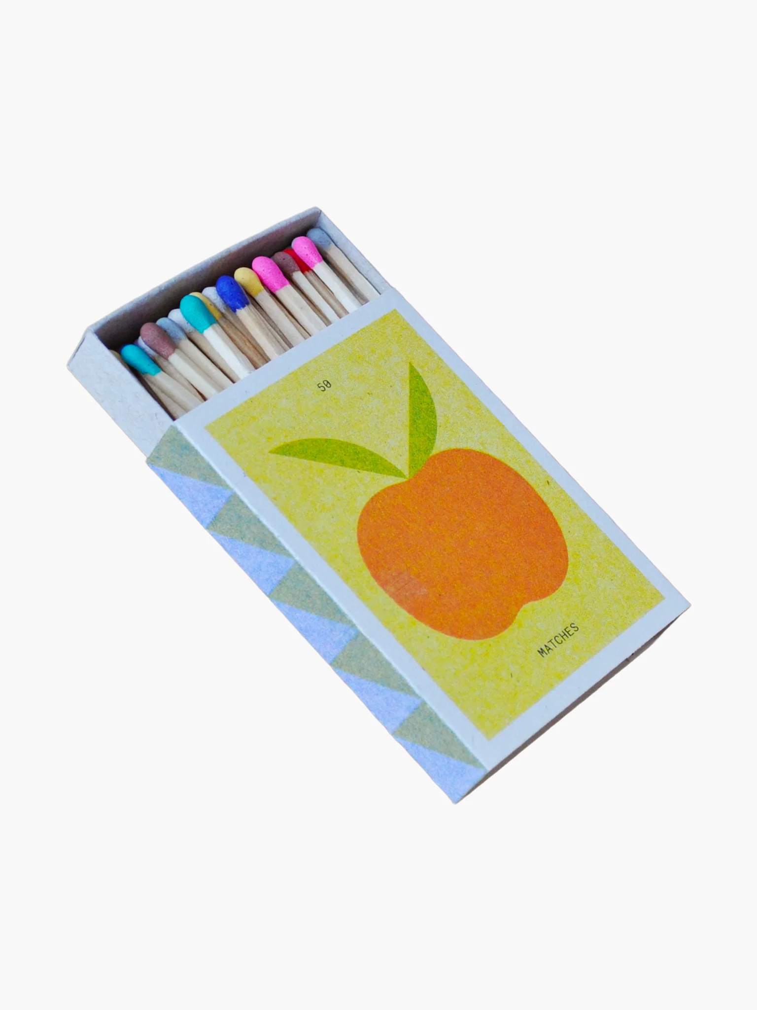 Risograph Printed Matchbox - Apple