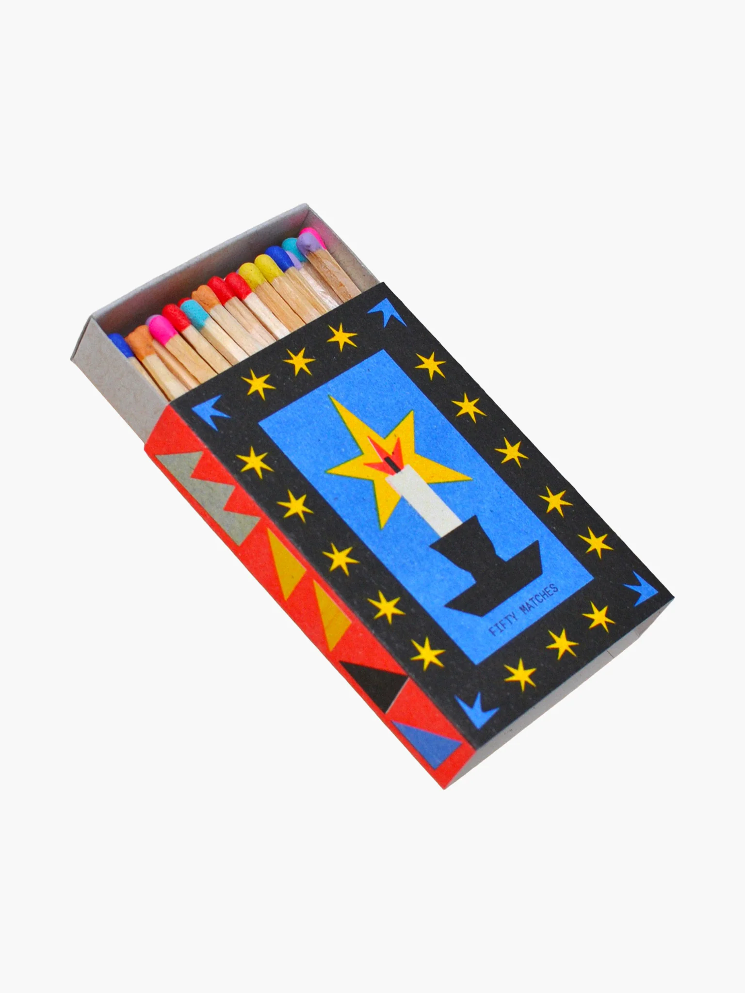 Risograph Printed Matchbox - Candle