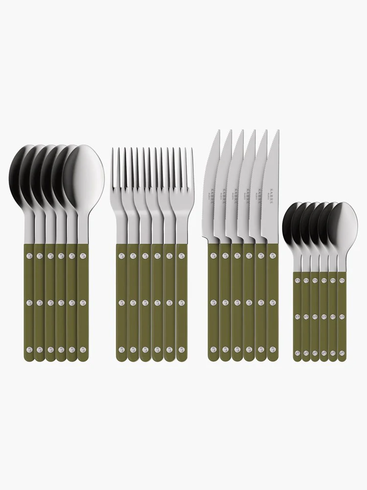 Sabre Paris Bistrot Cutlery - Fern Green - Image 7