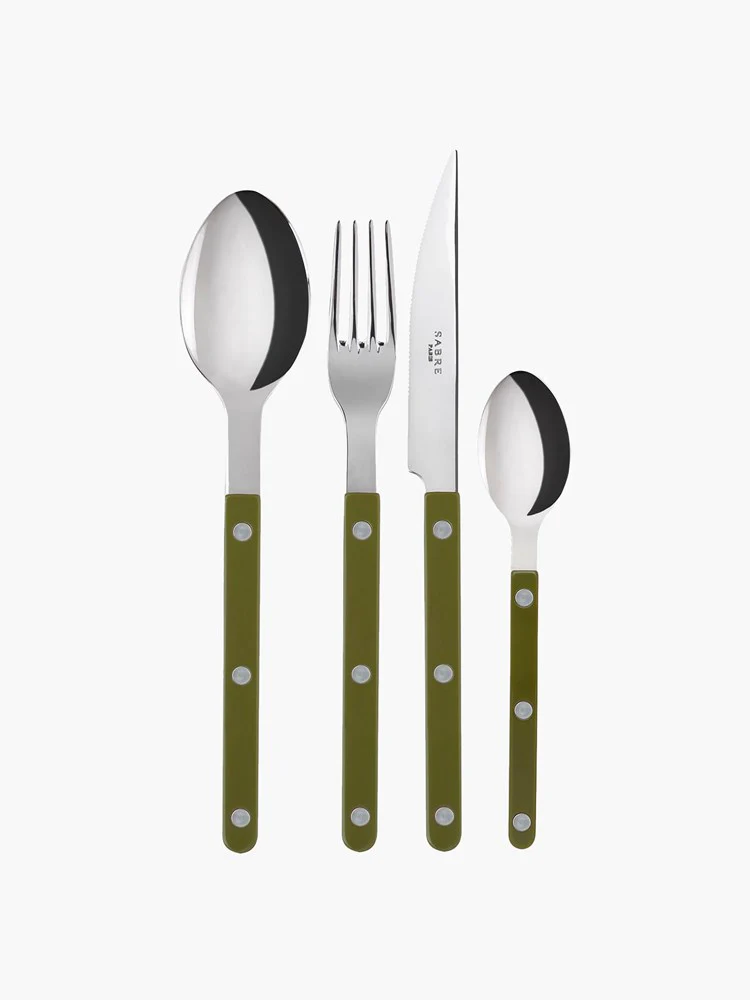 Sabre Paris Bistrot Cutlery - Fern Green - Image 9