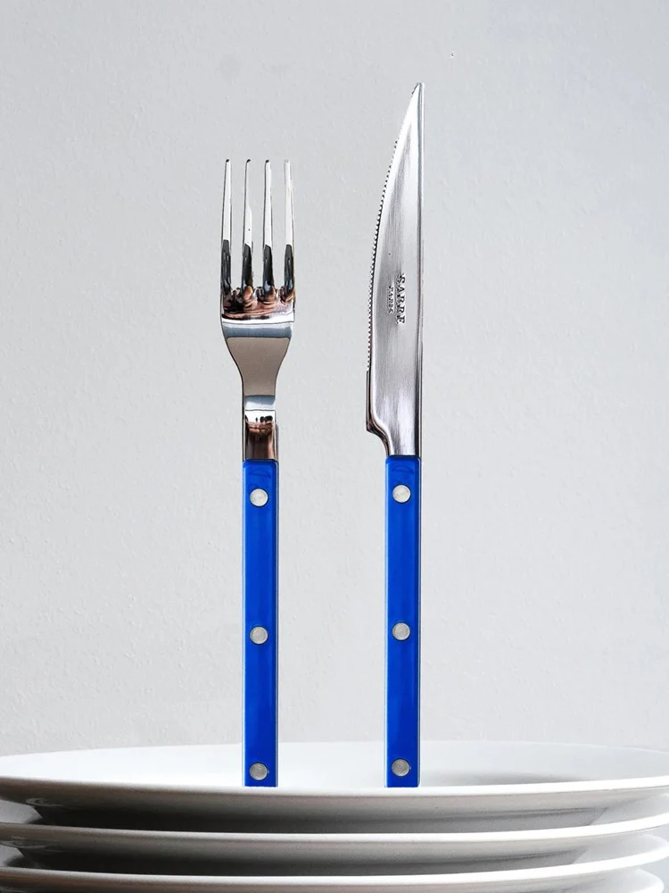 Sabre Paris Bistrot Cutlery - Lapis Blue - Image 3