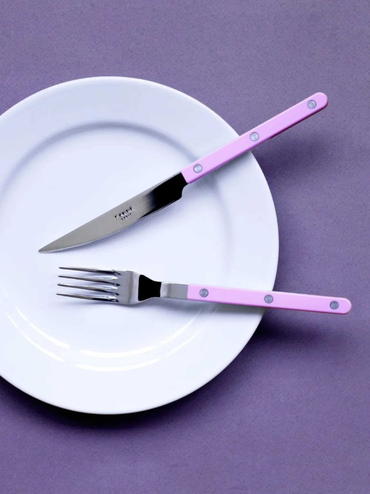 Sabre Paris Bistrot Cutlery - Rose Pink - Image 3