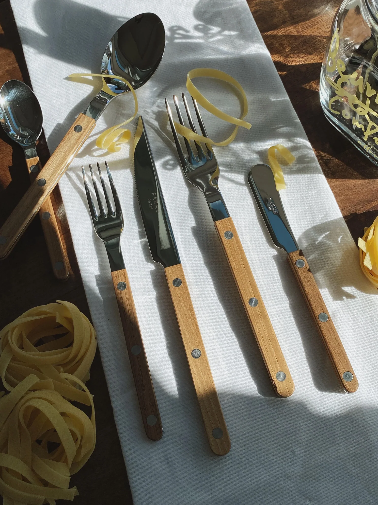Sabre Paris Bistrot Cutlery - Teak - Image 3