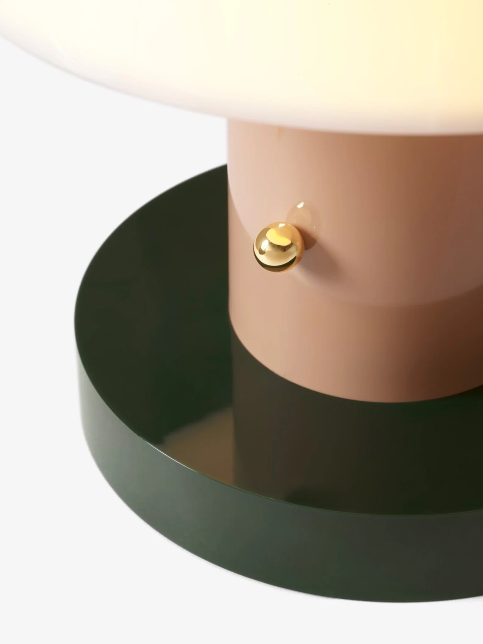 Setago Portable Table Lamp - Nude & Forest - Image 4