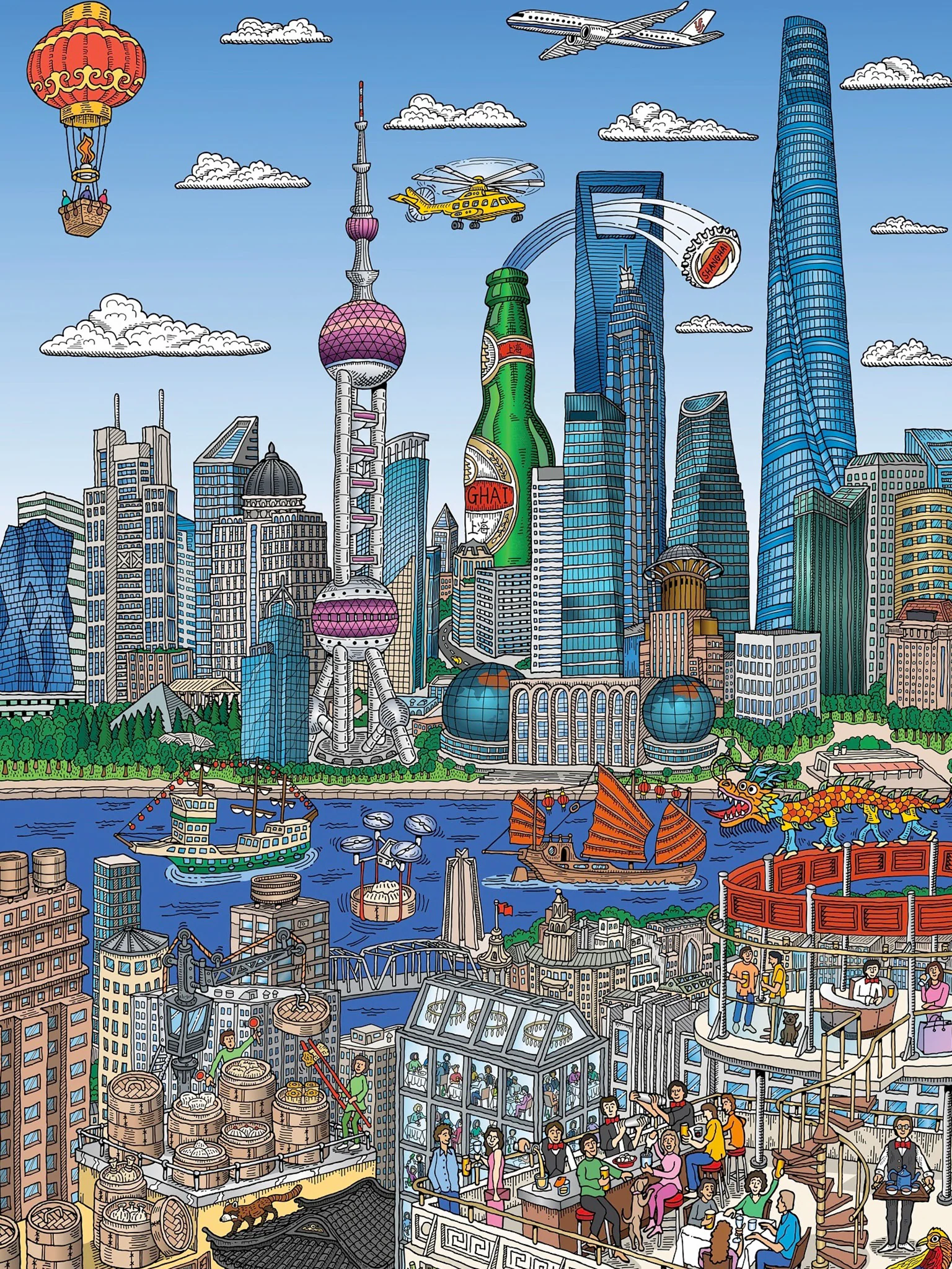 Shanghai Puzzle - 1000 pcs - Image 3