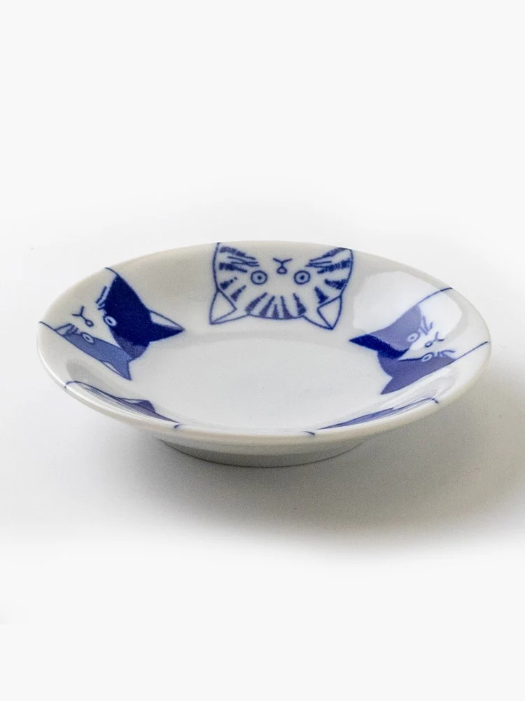 SHICHITA Cat Family Side Dish (10cm) - Image 2