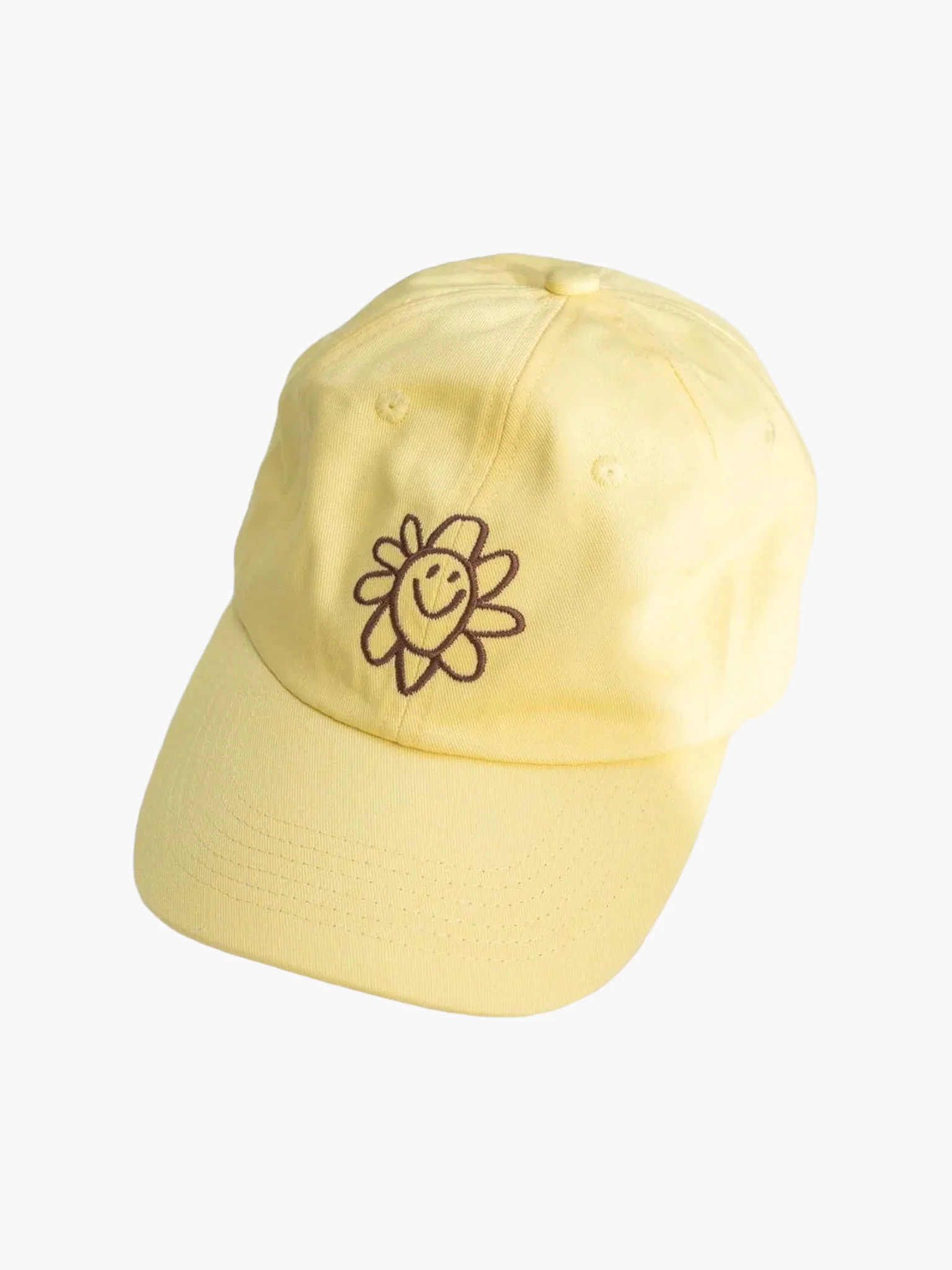 Silly Flower Cap - Butter Yellow