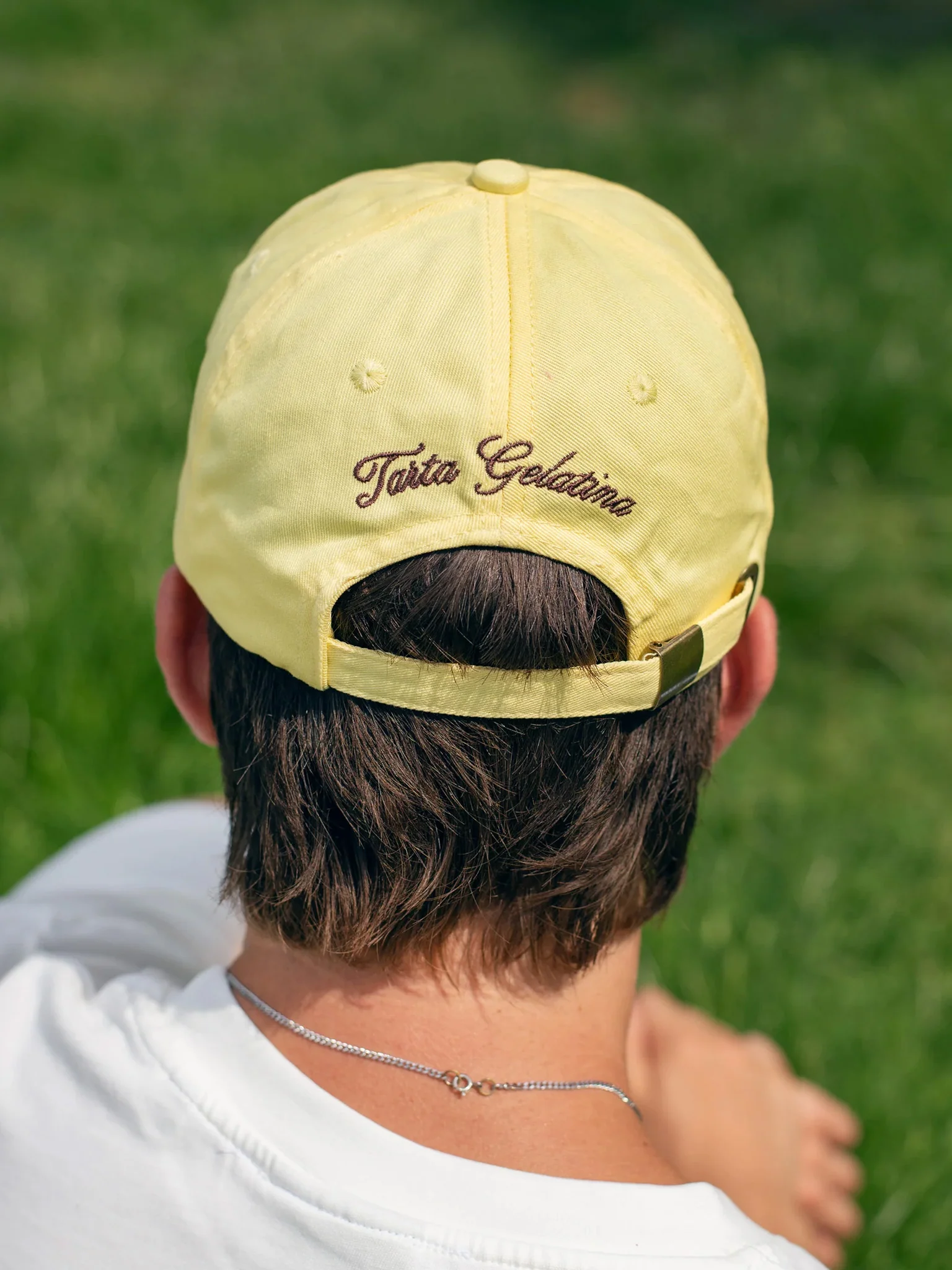 Silly Flower Cap - Butter Yellow - Image 3