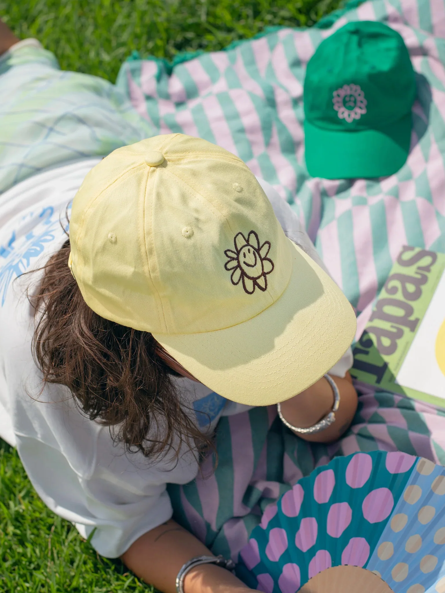 Silly Flower Cap - Butter Yellow - Image 4