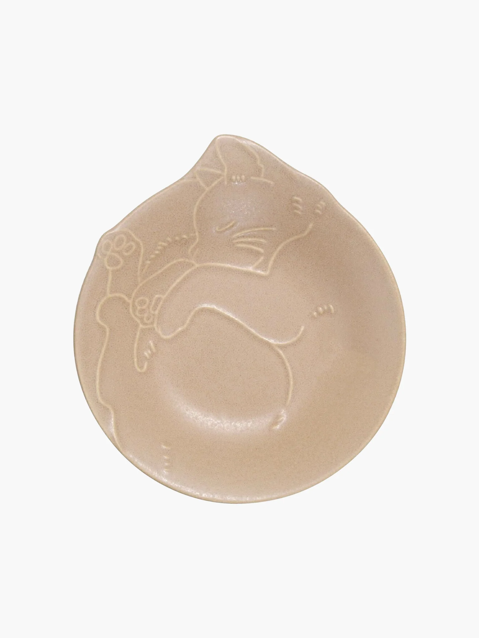 Small Plate Cats (16cm) - Apricot