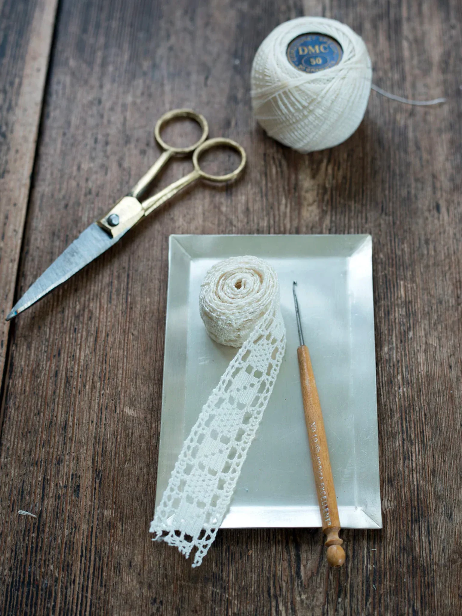 Small Silver Rectangle Tray (13x8cm) - Image 2