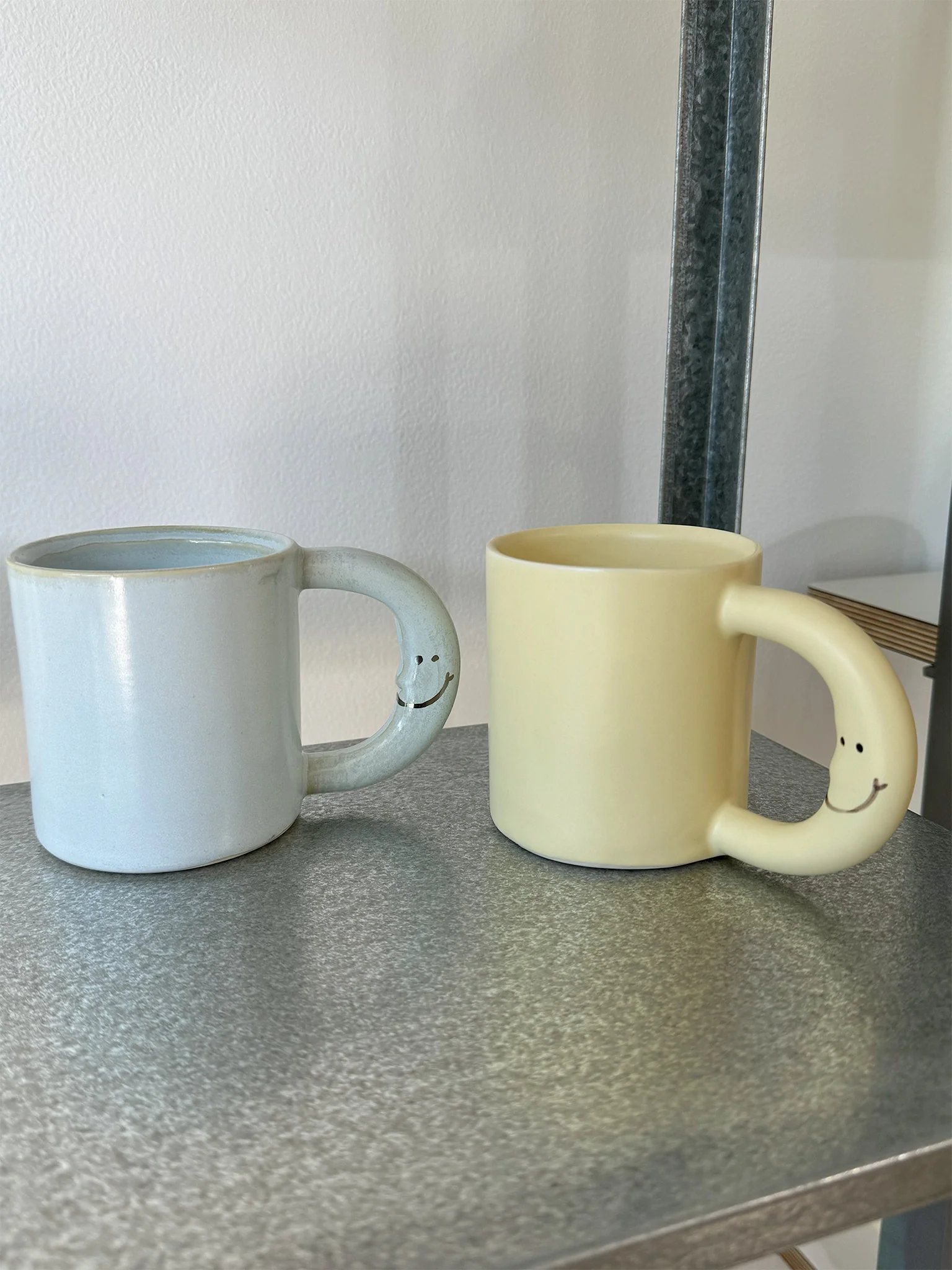 Smile Moon Mug (350ml) - Sky Blue - Image 4