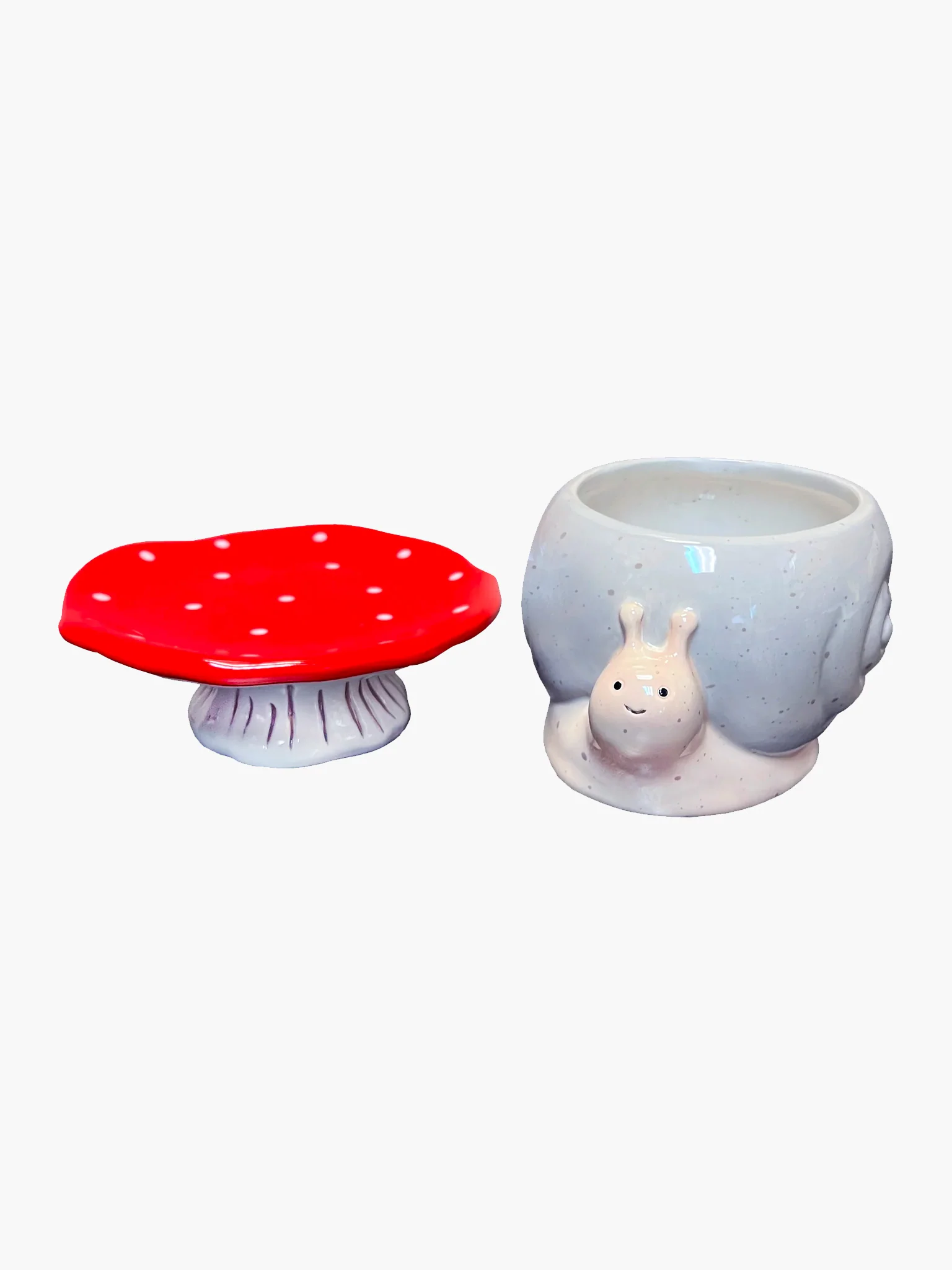 Snail & Mushroom Planter - Image 3