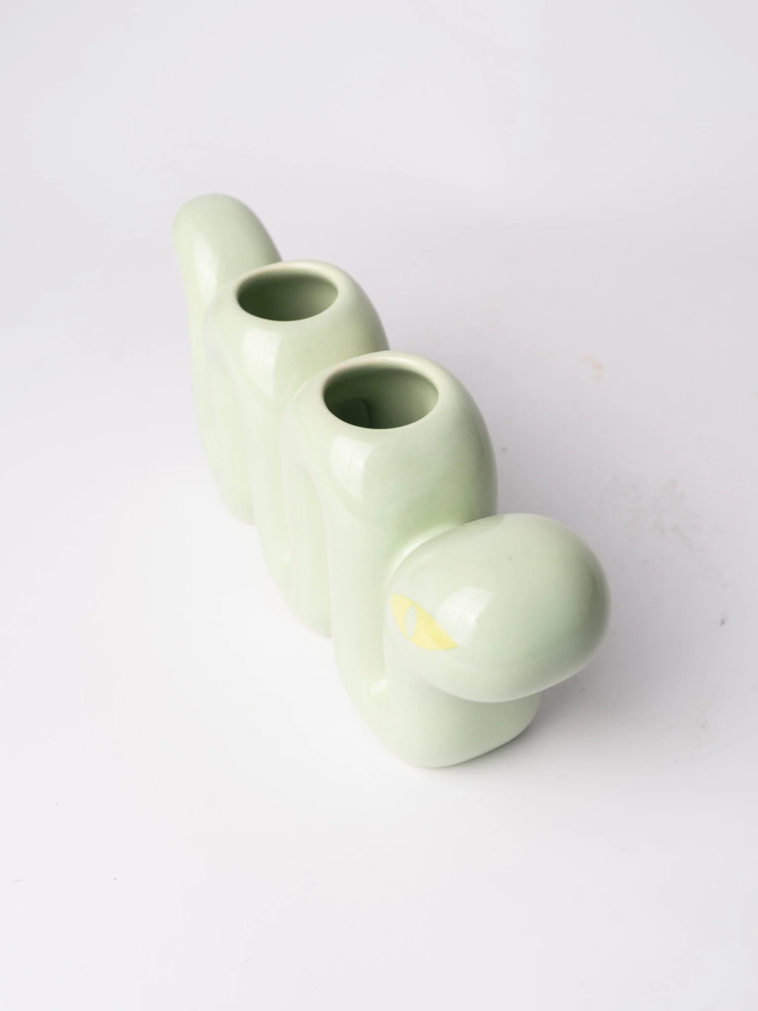 Snake Vase - Green - Image 3