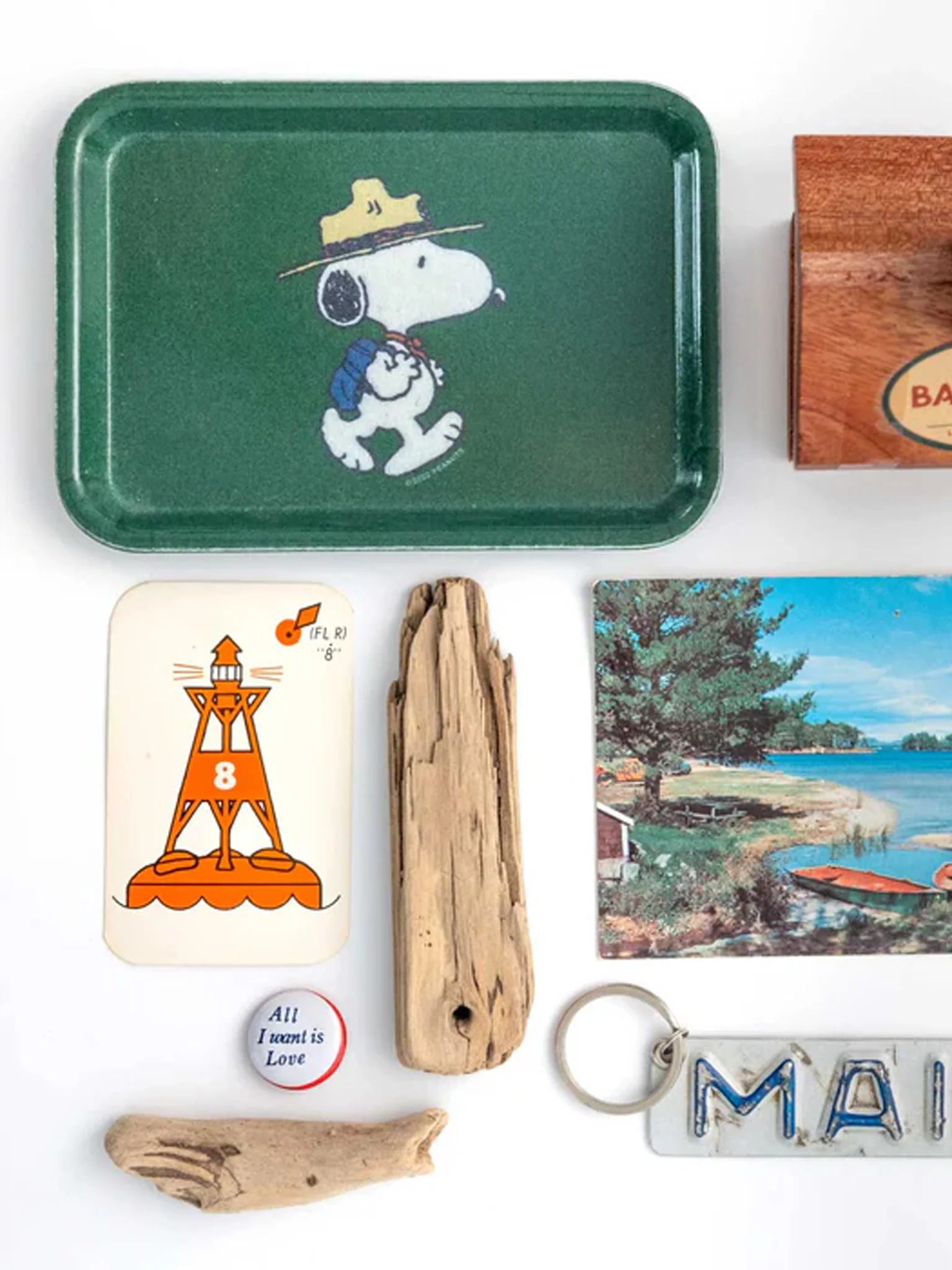 Snoopy Beagle Scout Hike Tray (10x15cm) - Image 2