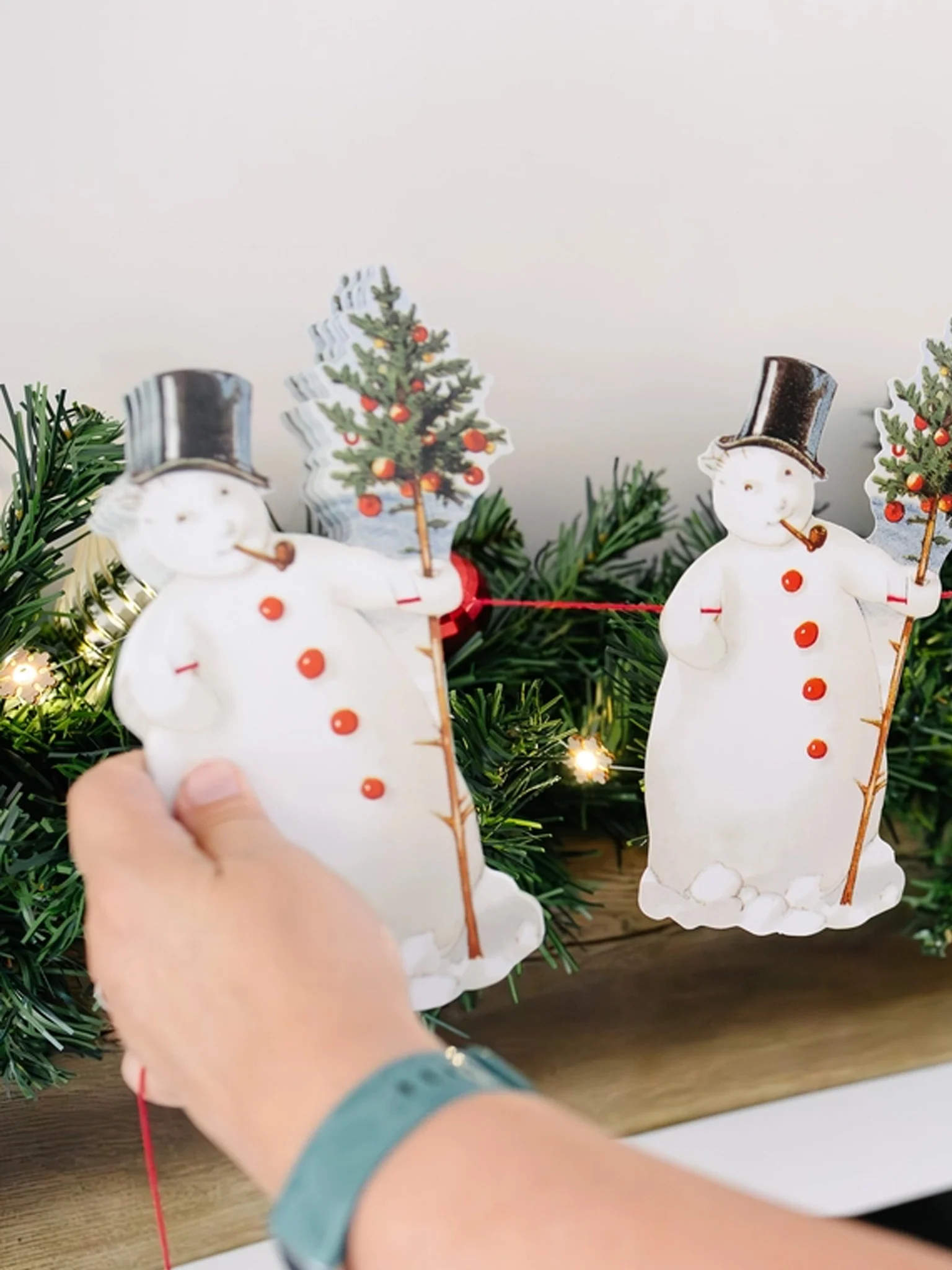 Snowman Garland - Image 2