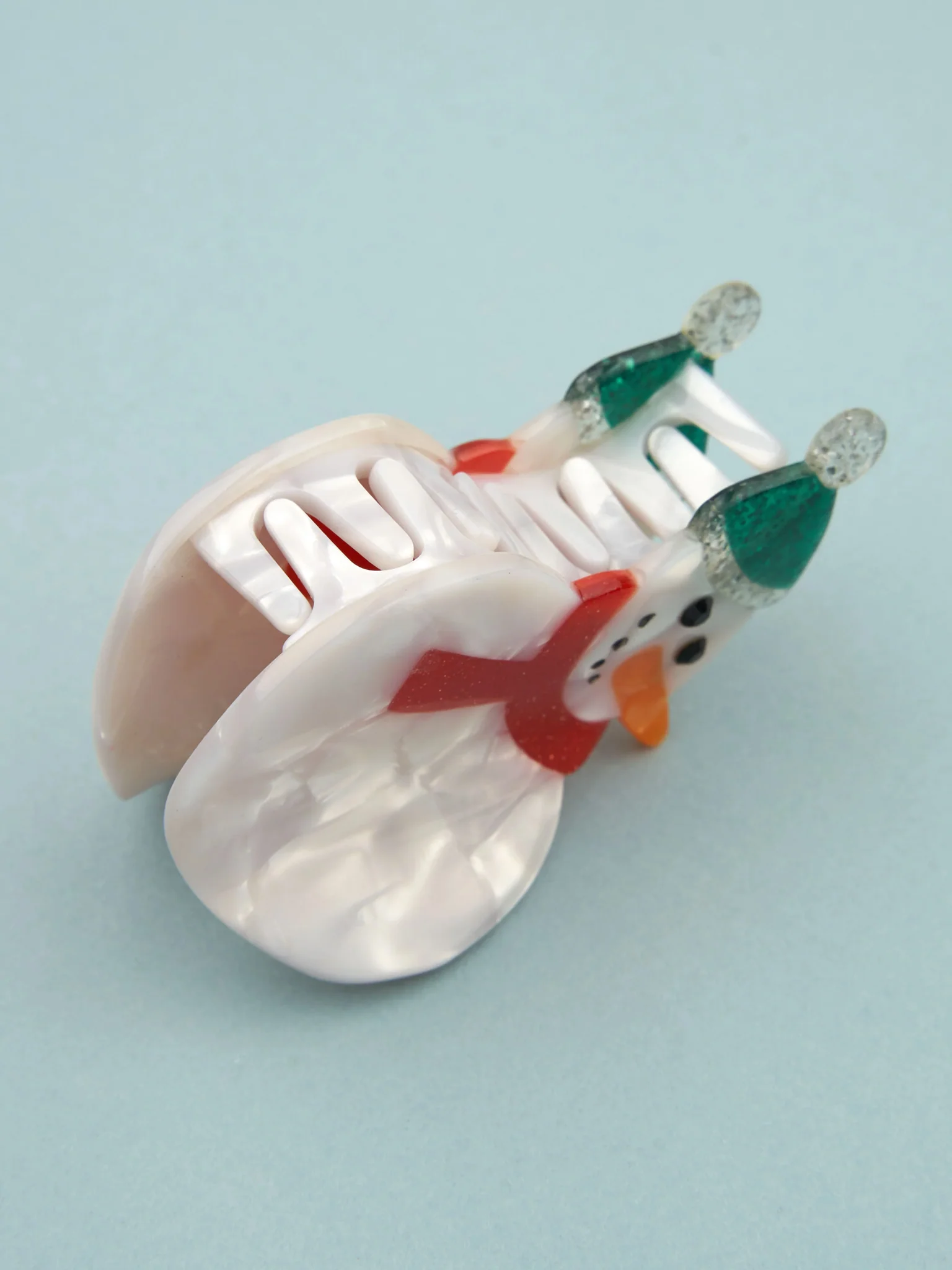 Snowman Hair Claw - Image 3