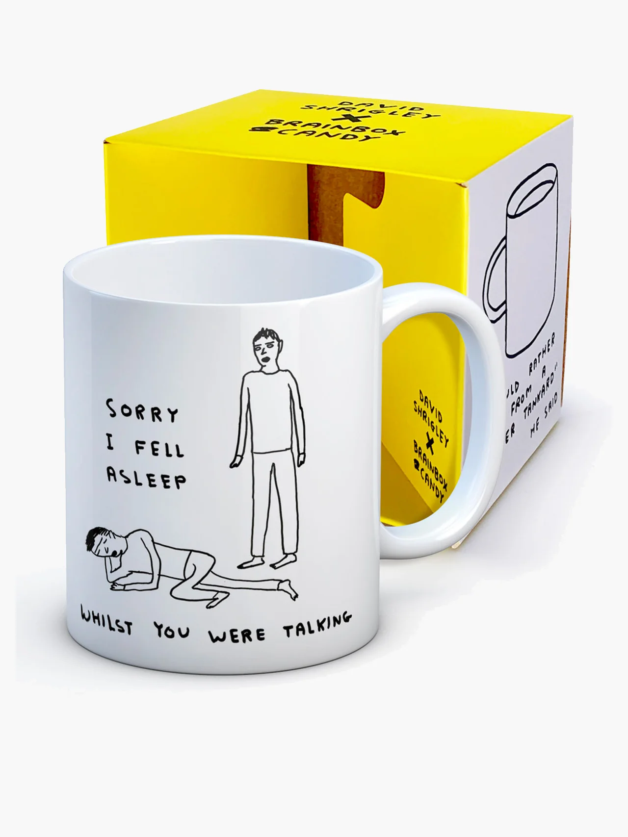 Sorry I Fell Asleep Mug x David Shrigley - Image 2