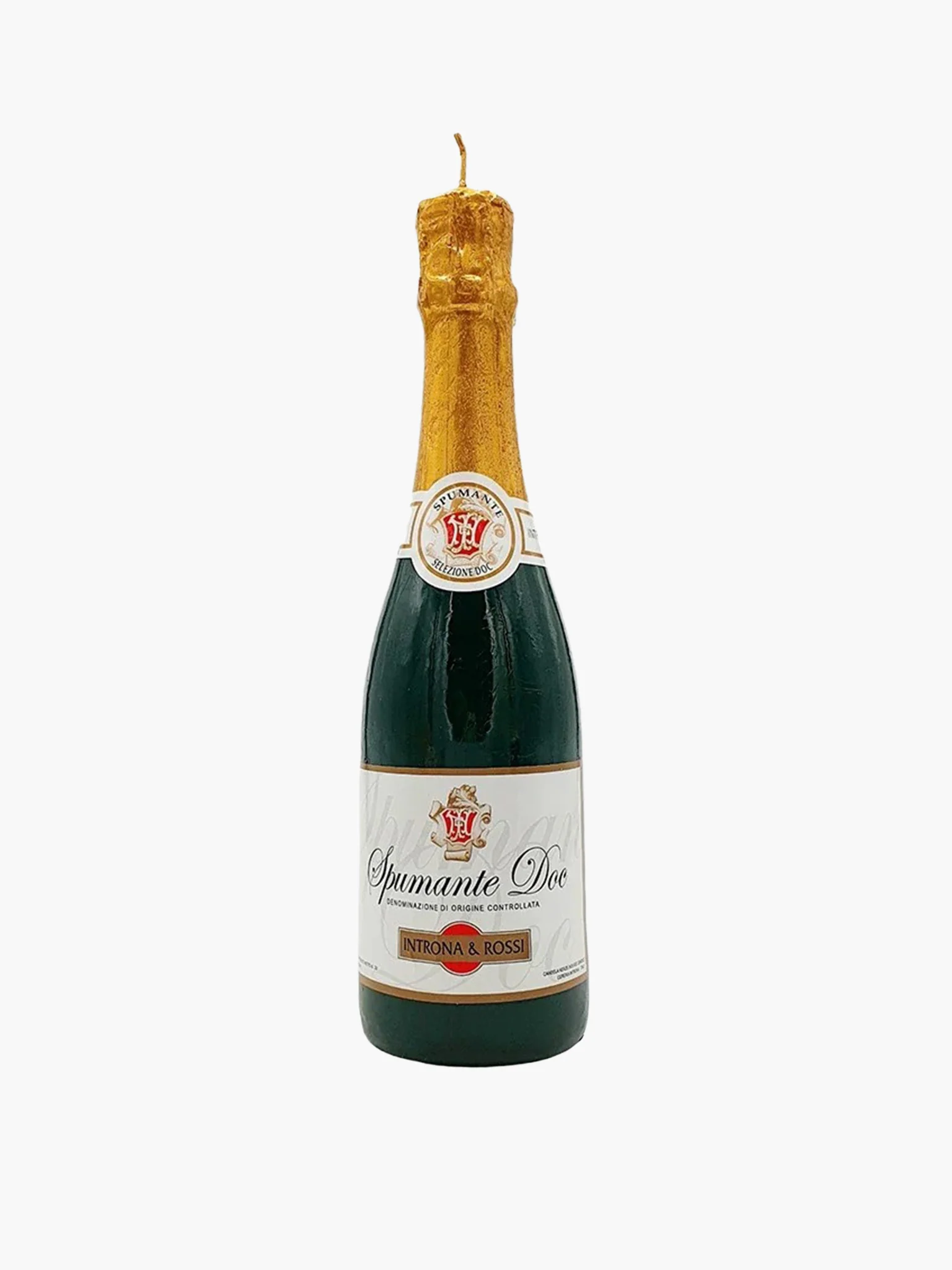 Sparkling Wine Bottle Candle