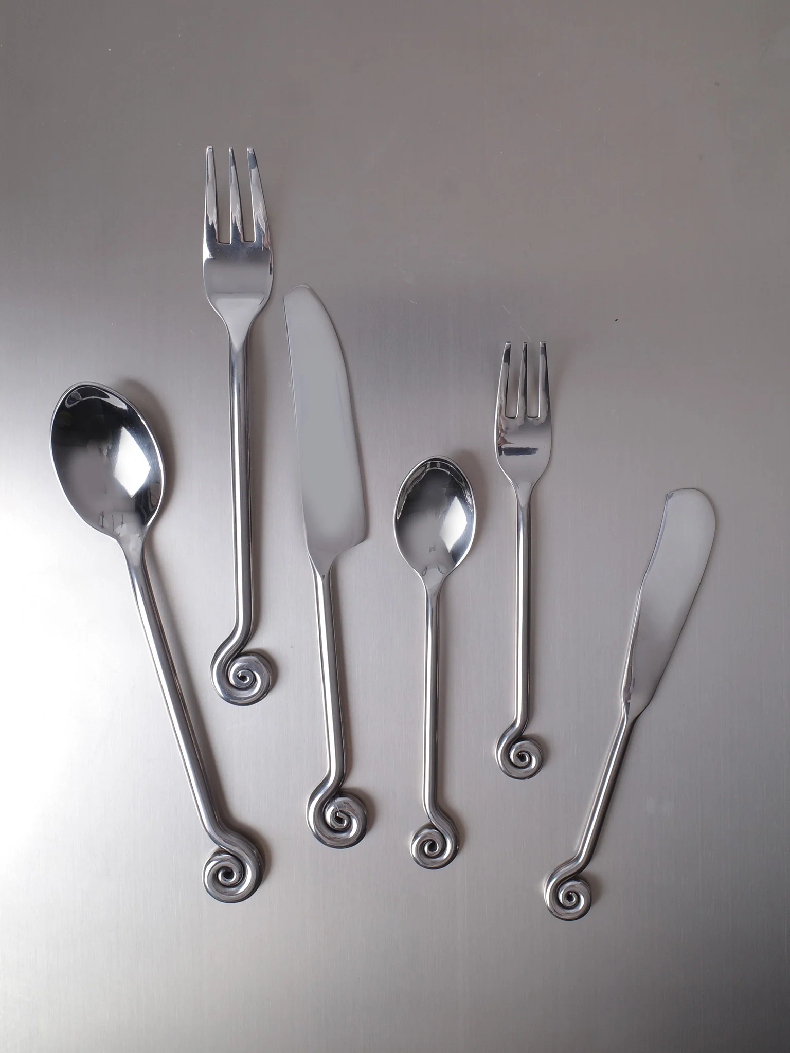 Spiral Steel Cutlery - Image 8