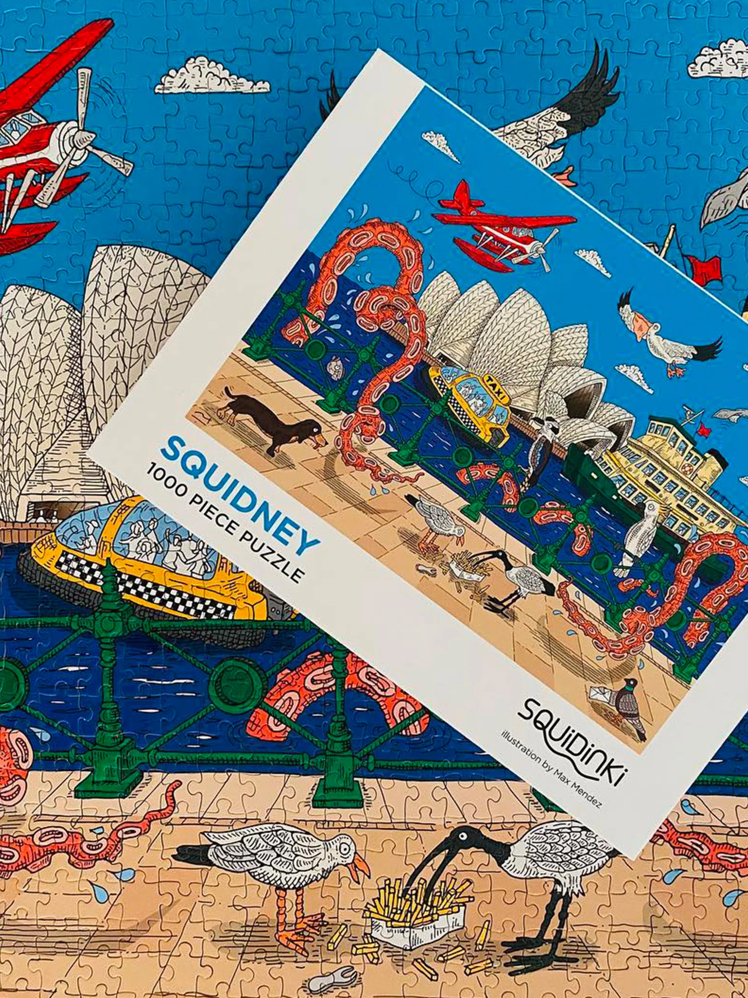 Squidney Puzzle - 1000 pcs - Image 2