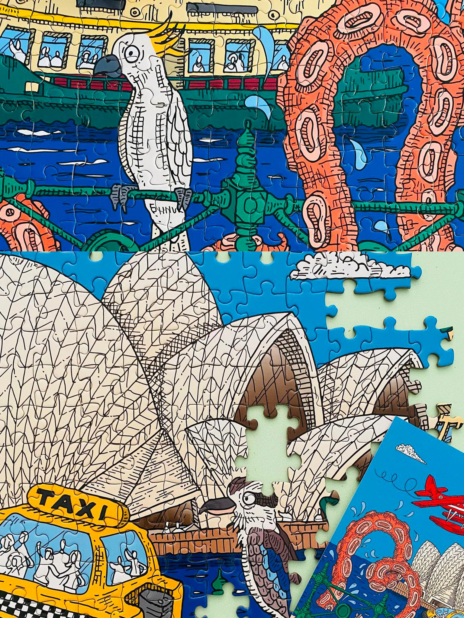 Squidney Puzzle - 1000 pcs - Image 3