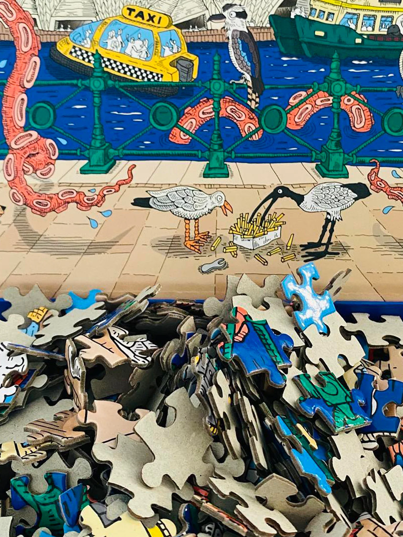 Squidney Puzzle - 1000 pcs - Image 5