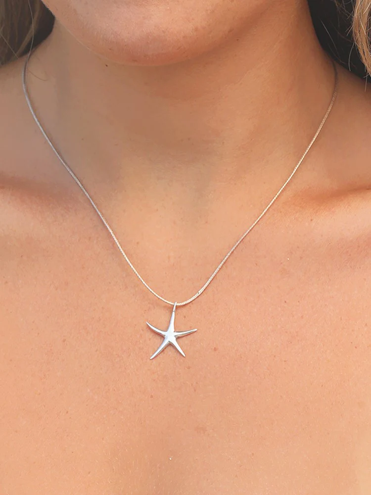Starfish Silver Pendant - Image 2