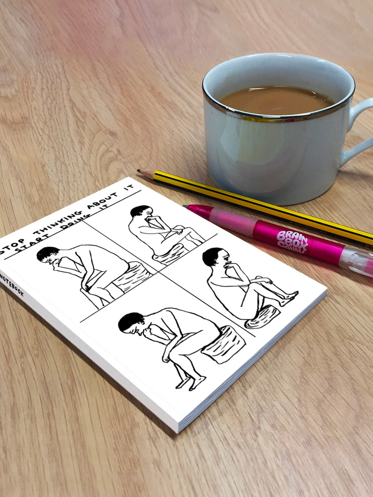 Start Doing It - A6 Notebook x David Shrigley - Image 2