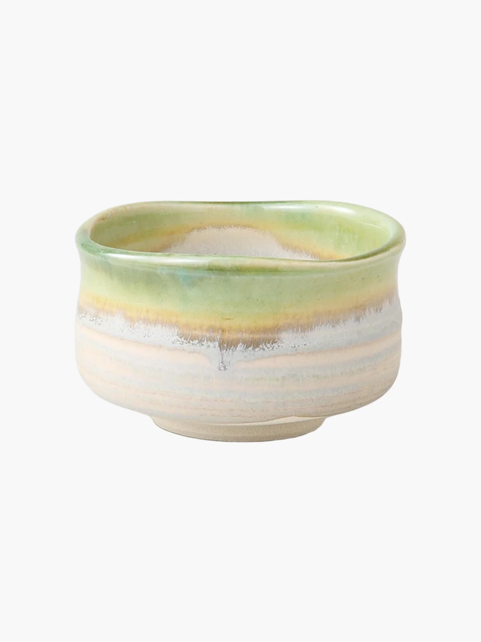 Matcha Bowl - Straw Ash Glazed