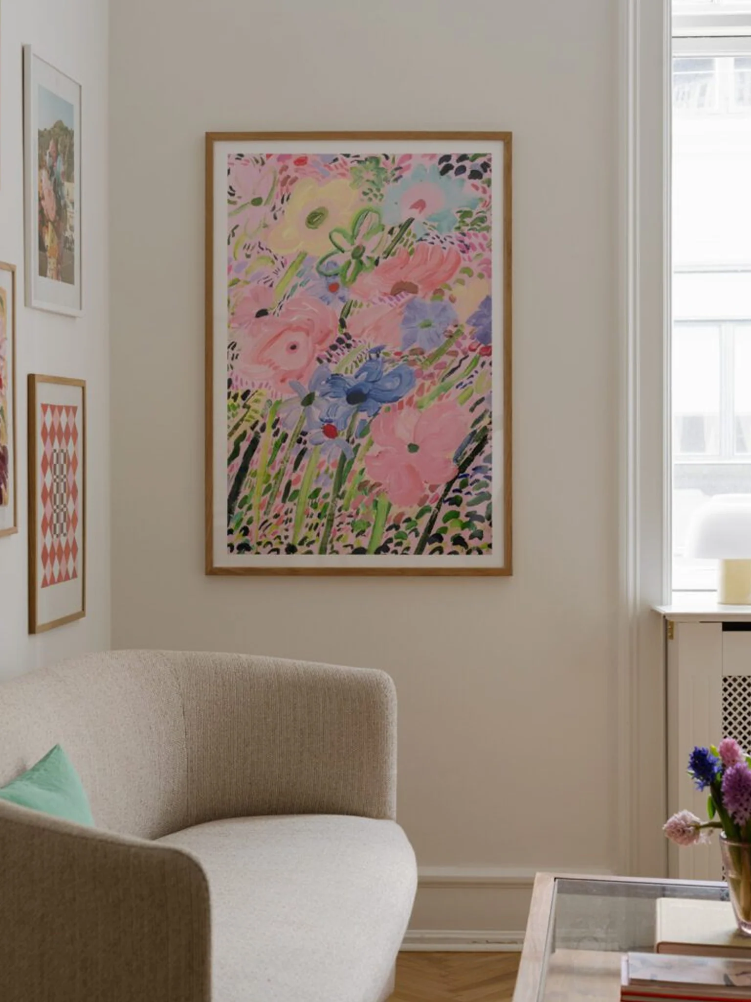 Summer Meadow by Katy Smail (50x70cm) - Image 2