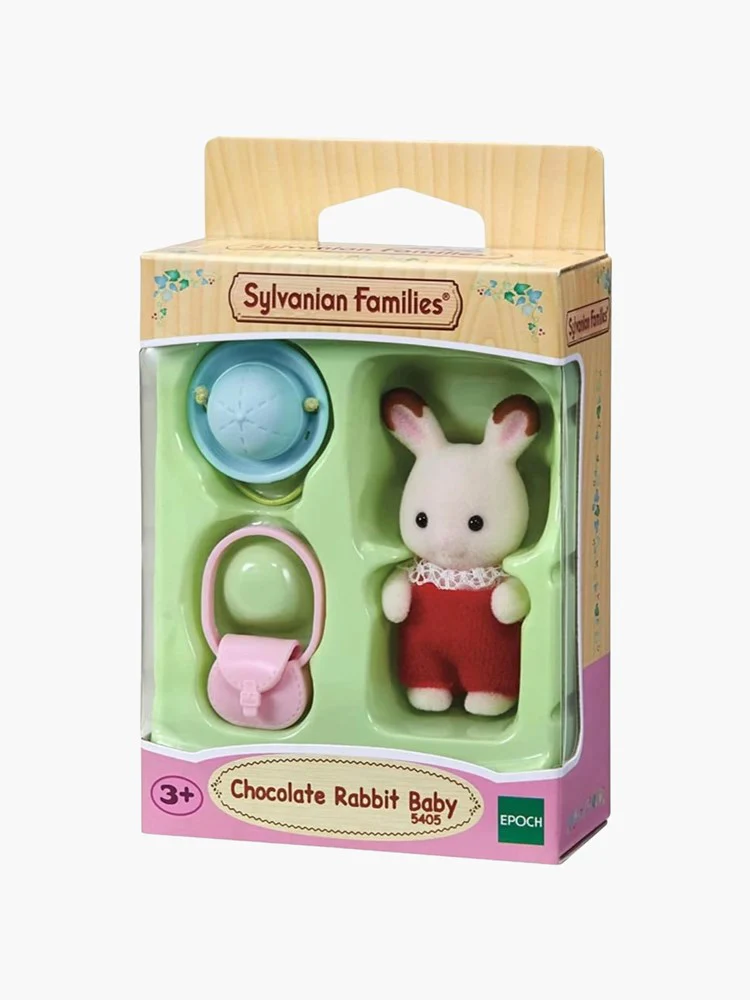 Sylvanian Families Doll - Chocolate Rabbit Baby