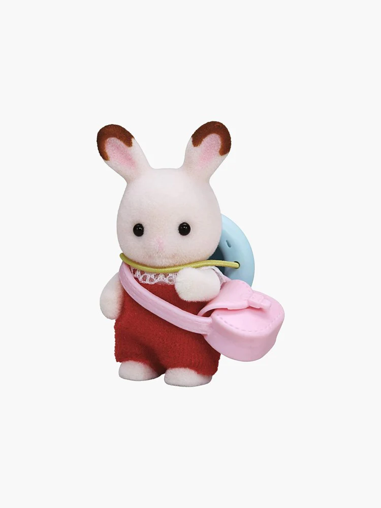 Sylvanian Families Doll - Chocolate Rabbit Baby - Image 2