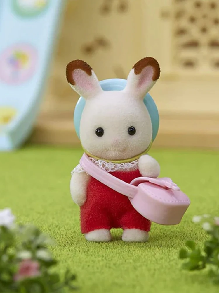 Sylvanian Families Doll - Chocolate Rabbit Baby - Image 3
