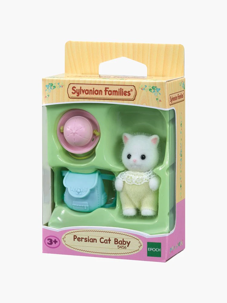 Sylvanian Families Doll - Persian Cat Baby