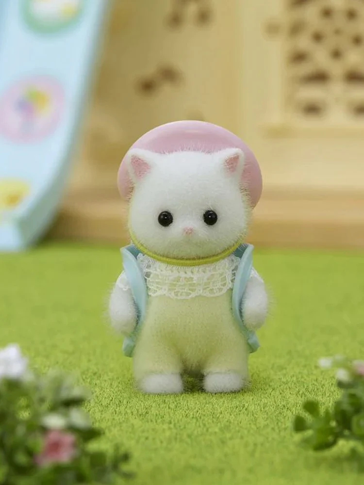 Sylvanian Families Doll - Persian Cat Baby - Image 3