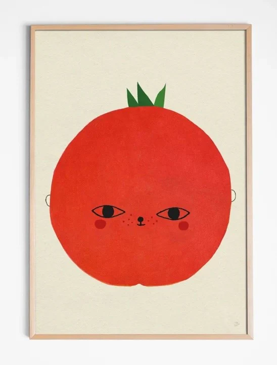 Tomato Poster by Elizabeth Dunker (30x40cm)