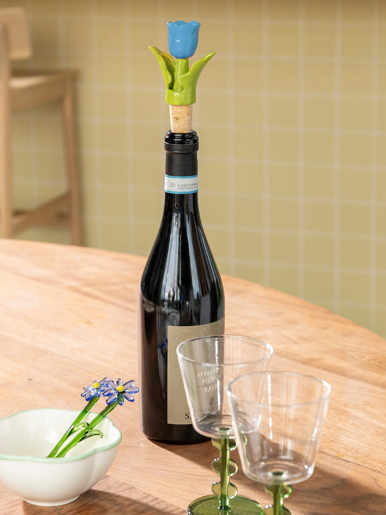 Tulip Bottle Stopper - Blue - Image 3