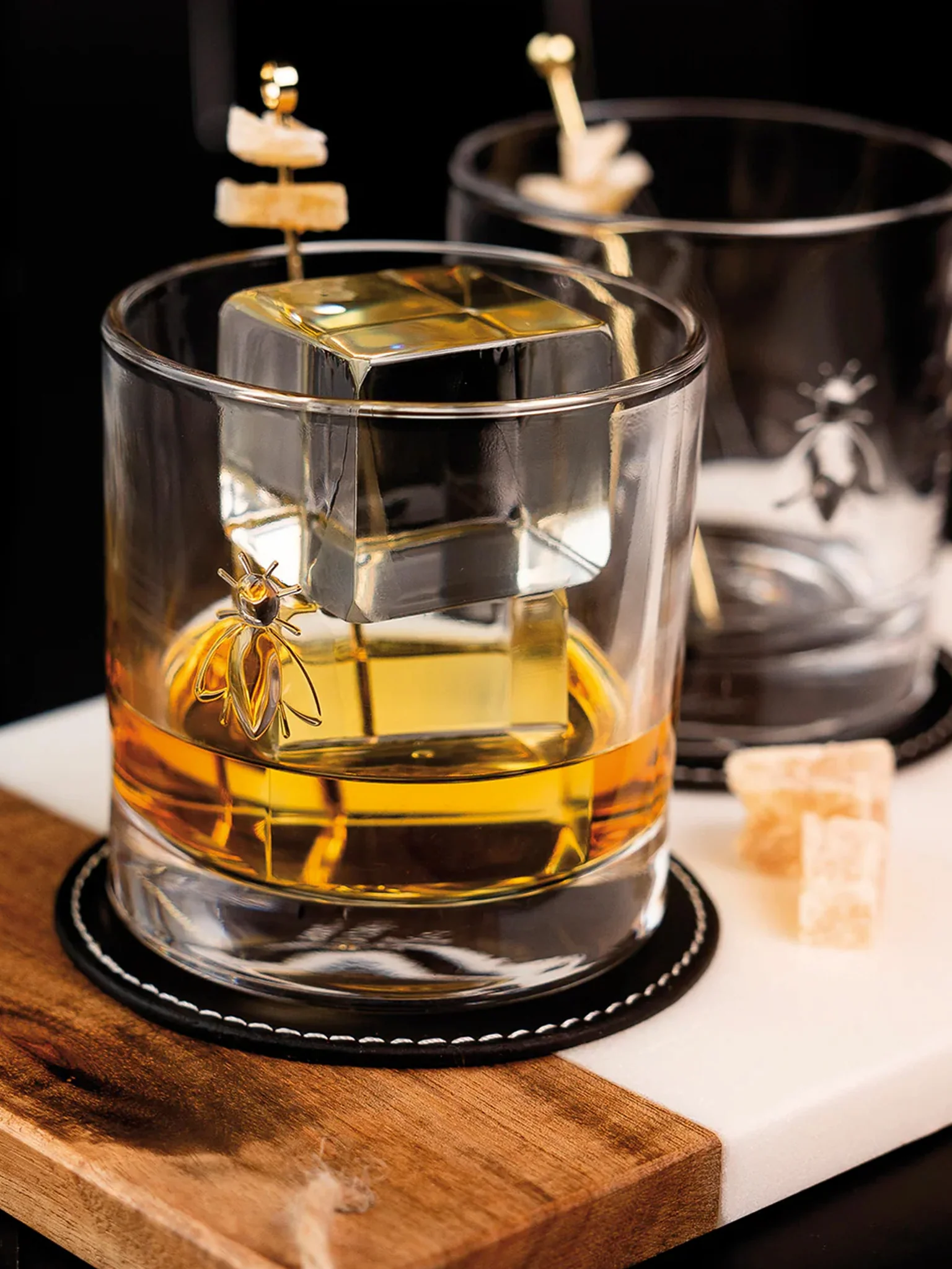 Whisky Glass - Bee (320ml) - Image 2