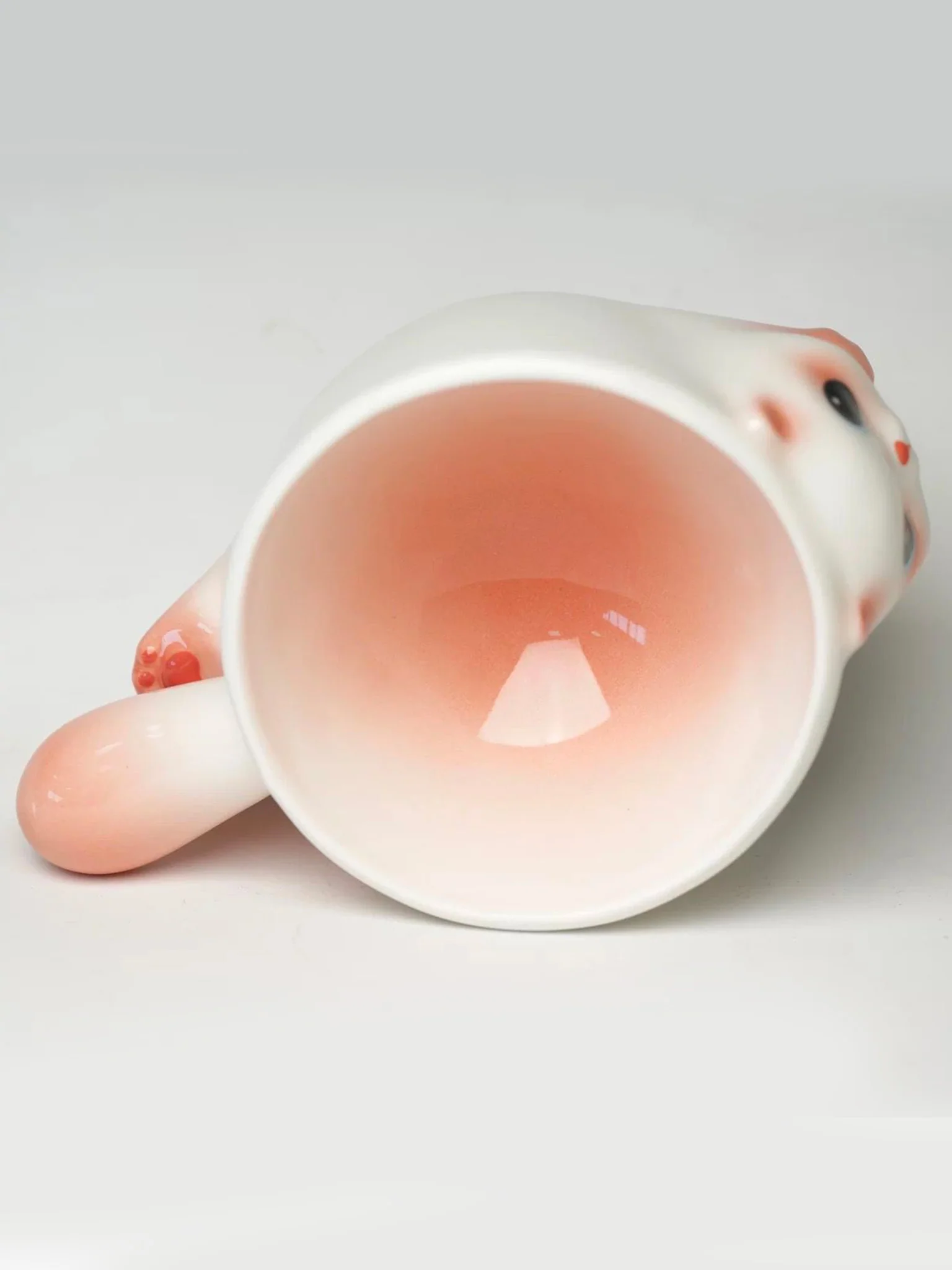 Hungry Kitty Bowl - White (210ml) - Image 3