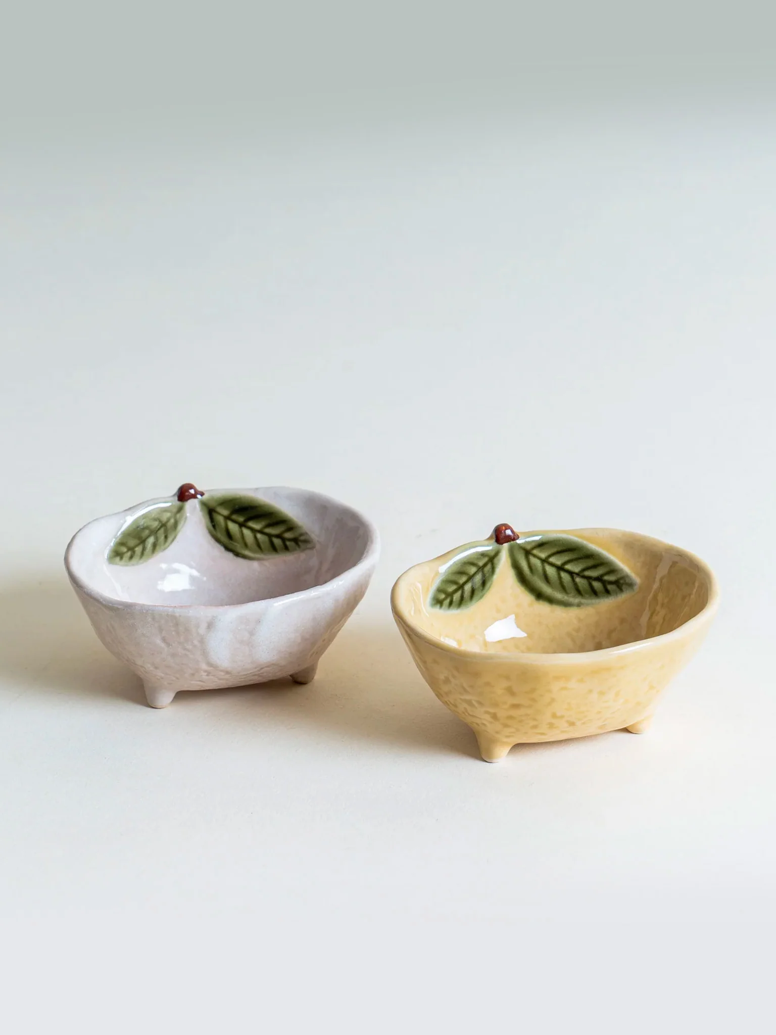 Yuzu Minoware Small Bowl - Yellow (7.5cm) - Image 2
